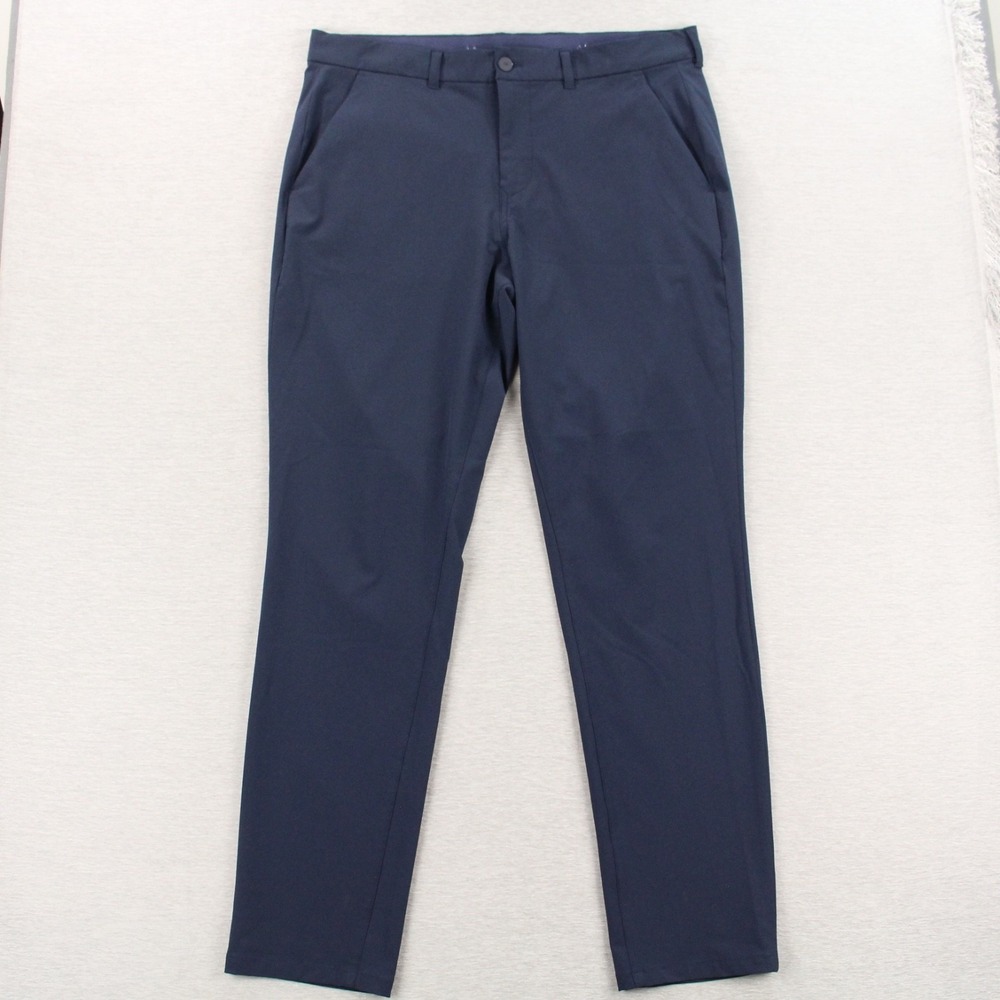Mizzen+Main Helmsman Slim Chino Pants Mens Size 36x32 Navy